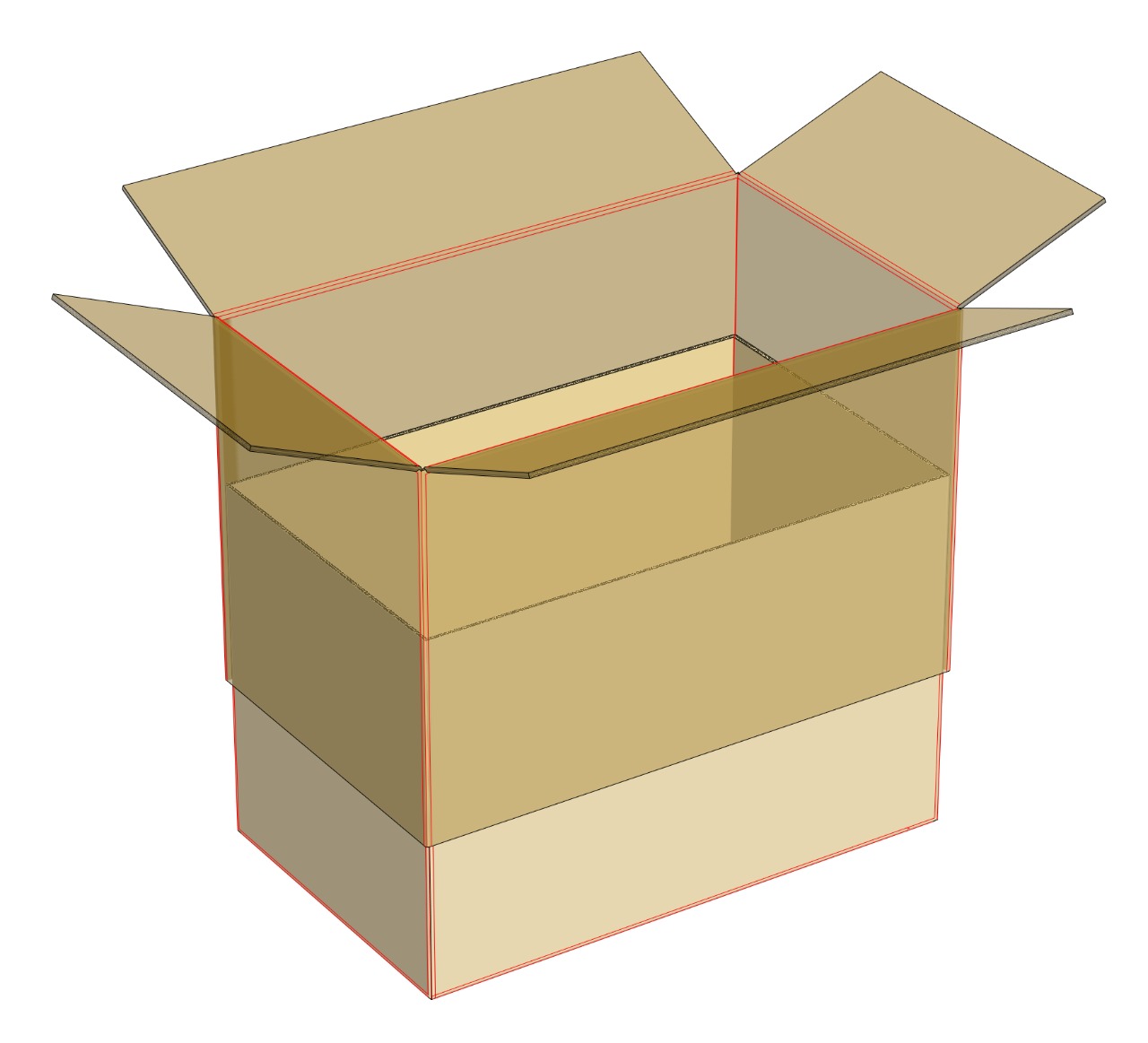 C48 Tobacco Packing Box Corrugated Box Manufacturers Packaging