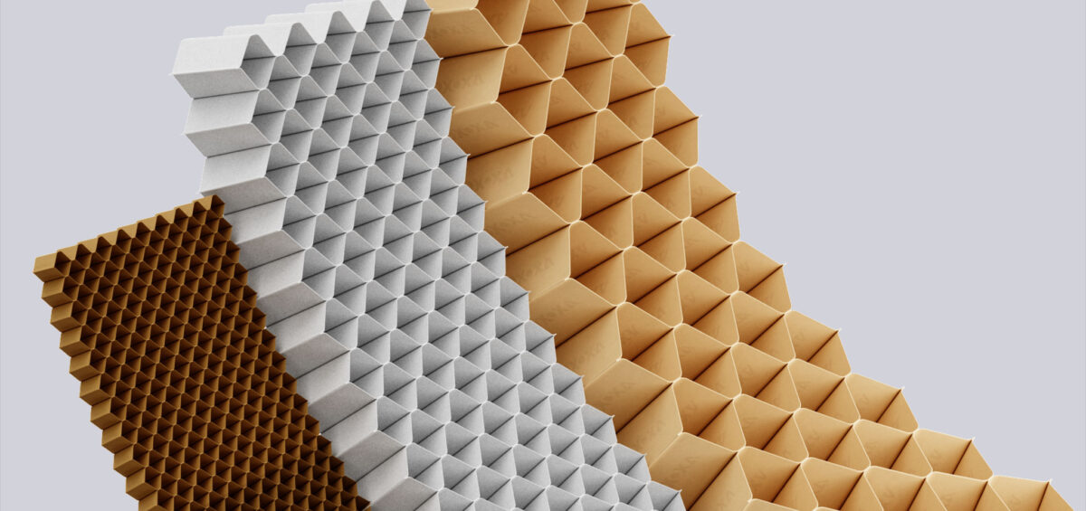 Honeycomb paper product
